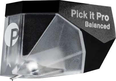 Pro-Ject Pick it Pro Balanced sort pickup i sort med transparent hætte og synlig nål