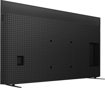 Sony 65 BRAVIA TV, bagside, tekstureret overflade, metalfødder, tynde kanter, integrerede tilslutninger