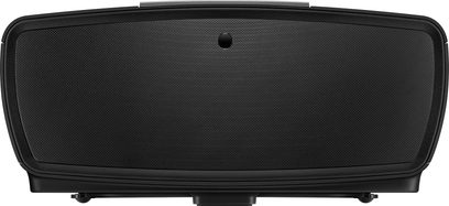 Benq W11000 videoprojektor, set forfra, rektangulært sort kabinet med sort gitter på forsiden