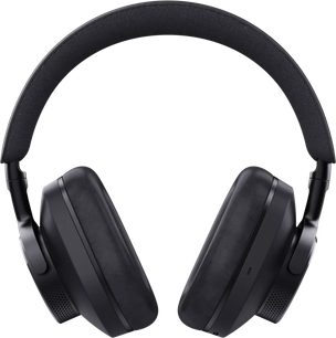 Cambridge Audio Melomania P100 SE hovedtelefoner i sort, mat plastik, ovale, tykke ørepuder, polstret hovedbøjle, set forfra