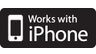 Works with iPhone