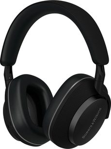 Cuffie wireless Bowers & Wilkins Px7 S2e nere, padiglioni ampi e ovali, archetto imbottito regolabile