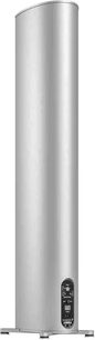 Premium 701 Wireless Gen2 trådløs højttaler sølv, set bagfra, cylindrisk form, kontrolpanel i bunden