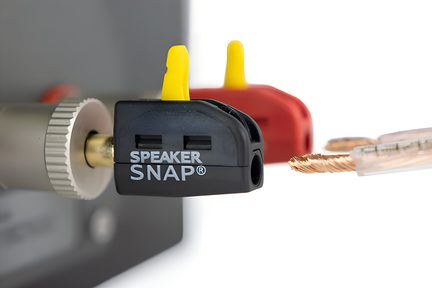 Bananenstecker Lautsprecher-Klemmen: kompatibel mit einer großen Bandbreite an Kabelquerschnitten: 12-24 AWG