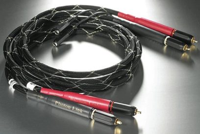 Harmonic Technology Photon Link+ INEX4000 højttalerkabler, sort og rød flettet, guldbelagte stik