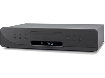 CD200 Evolution-spiller Atoll Electronique, sett forfra, rektangulært grått kabinett, sentralt digitalt display, sirkulære knapper