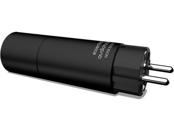 Cablu de alimentare EAT Noise Eater negru, cilindric, cu mufe metalice la capete