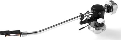 Jelco TS 350 L metalarm med kontravægt, løftearm og ledningsføring, set fra siden på hvid baggrund
