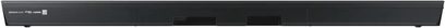 Samsung HW-R530 sort soundbar, set forfra, aflang rektangulær form, sort gitter på forsiden