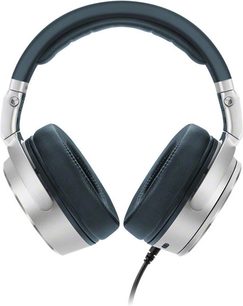 Sennheiser HD 630 VB åben hovedtelefon, omkringørende, grå og sort farve, polstret hovedbøjle, set forfra
