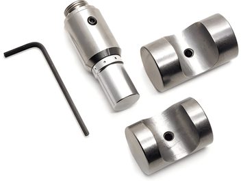 Michell Engineering TecnoWeight justeringssett, maskinerte sylindere og stang i rustfritt stål, unbrakonøkkel