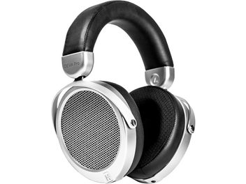Căști audio Hifiman Deva Pro, circumaurale închise, piele neagră, grile și logo-uri argintii, Bluetooth Bluemini