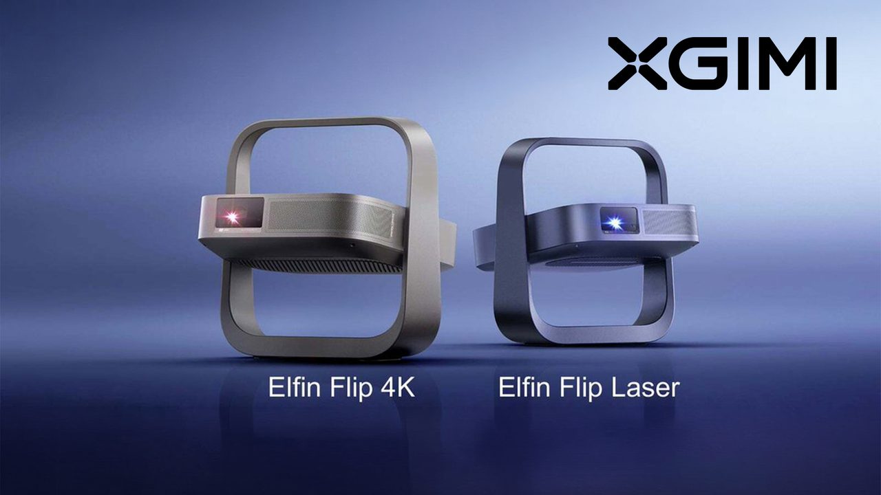 XGIMI Elfin Flip 4K: Nichia RGB laser and optical zoom in a compact ...