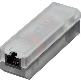 SOTM Audio ISO-CAT6 Ethernet-netværkskabel RJ45, metallisk afskærmet stik, gennemsigtig kappe der viser farvede ledninger