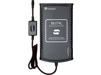 Sbooster BOTW MKII zwarte voeding, rechthoekige behuizing met gevlochten kabel en inline-module