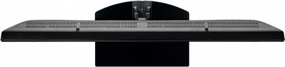 Televisor de alta definición Sony KDL-32V5500, vista frontal, pantalla apagada, negro brillante, base rectangular