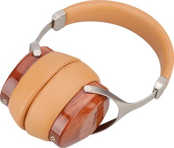 Geschlossener Circumaural-Kopfhörer Sivga Robin SV021 mit 50-mm-Wandlern, lackiertem Palisanderholz-Bügel und -Gehäusen