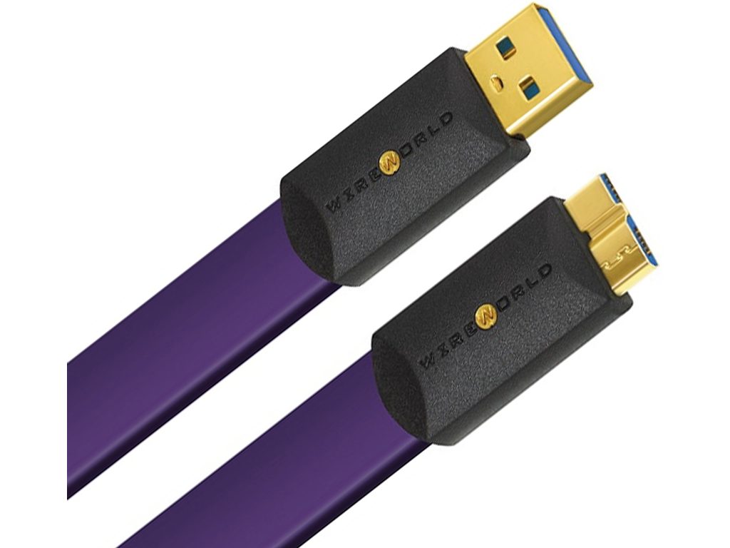 Wireworld Ultraviolet 8 USB 3.0 A to micro B 2m - USB Cable ...