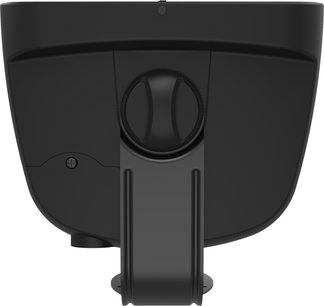 Diffusore da esterno Klipsch PSM-650-T nero, vista posteriore con supporto di fissaggio orientabile