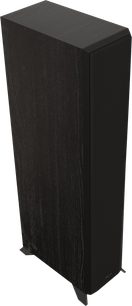 Klipsch RP-5000F II gulvhøjttaler, ebony, 2022-udgave, sort finish, skråt forfra, lodret rektangulært kabinet