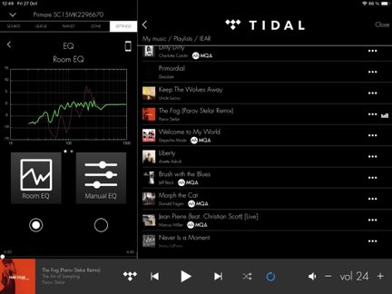 Nyheden i SC15 Prisma MK2 er den automatiske Room og Manual EQ-funktion, der bruger et program, der er indbygget i Prisma-appen. EQ-funktionen kan bruges med enhver iOS-mobilenhed, mens Android-enheder kræver brug af Zen-mikrofonen