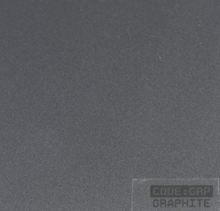 Grafīta Sonorous MD8140 pielāgots, tuvplāns ar materiāla matēto, graudaino tekstūru, norādīts kods GRP