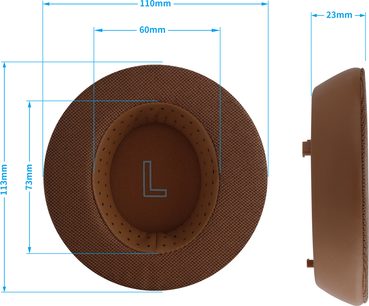 Sluchátka Sivga Luan s otevřeným designem, lakované palisandrem, pohled z boku a zepředu, kulaté dřevěné výřezové náušníky, polstrovaný oblouk