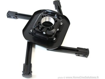 Chief Pack Mini 15 cm sort loftbeslag, firkantet base, leddet arm, rund holder, mat sort metal