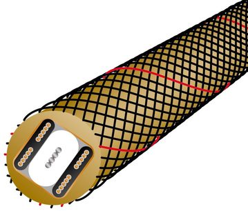 Wireworld Gold Starlight 7 AES/EBU XLR-lydkabel 1 m, sort og gylden kappe med terningsmønster, forgyldte stik
