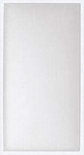 Subwoofer da incasso Bowers & Wilkins ISW4, griglia rettangolare bianca in metallo traforato, vista frontale