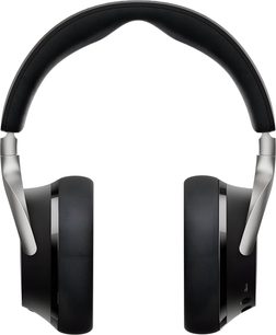 Casque Beyerdynamic Aventho 200 noir, plastique et métal, arceau rembourré, oreillettes à coussinets épais, vue de face
