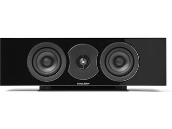 Sonus Faber Lumina Center I fekete lakkozott centersugárzó két hangszóróval és központi magassugárzóval