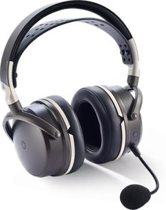 Audeze Maxwell 2 sort gamingheadset med hovedbøjle, omsluttende ørepuder og boom-mikrofon