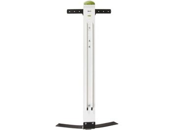 Erard STANDIT 600 white wall mount for flat screen, perforated central mast, black base and screen support
