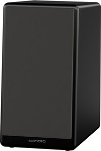 Altoparlante da libreria Sonoro Orchestra Slim Gen.2 nero con cabinet rettangolare e ampia griglia frontale grigio scuro