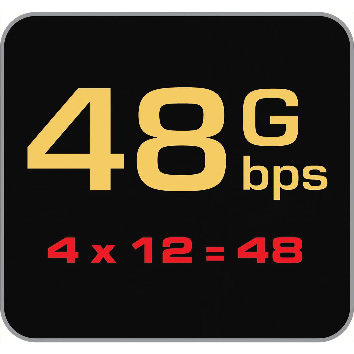 Audioquest Carbon HDMI 2.1 Kabel – 0,6 M – 48 Gbps Snelheid – Geschikt Voor 8K En 10K – Compatibel Met 4K En 8K Tv's – Professionele Ultra HD-kabel