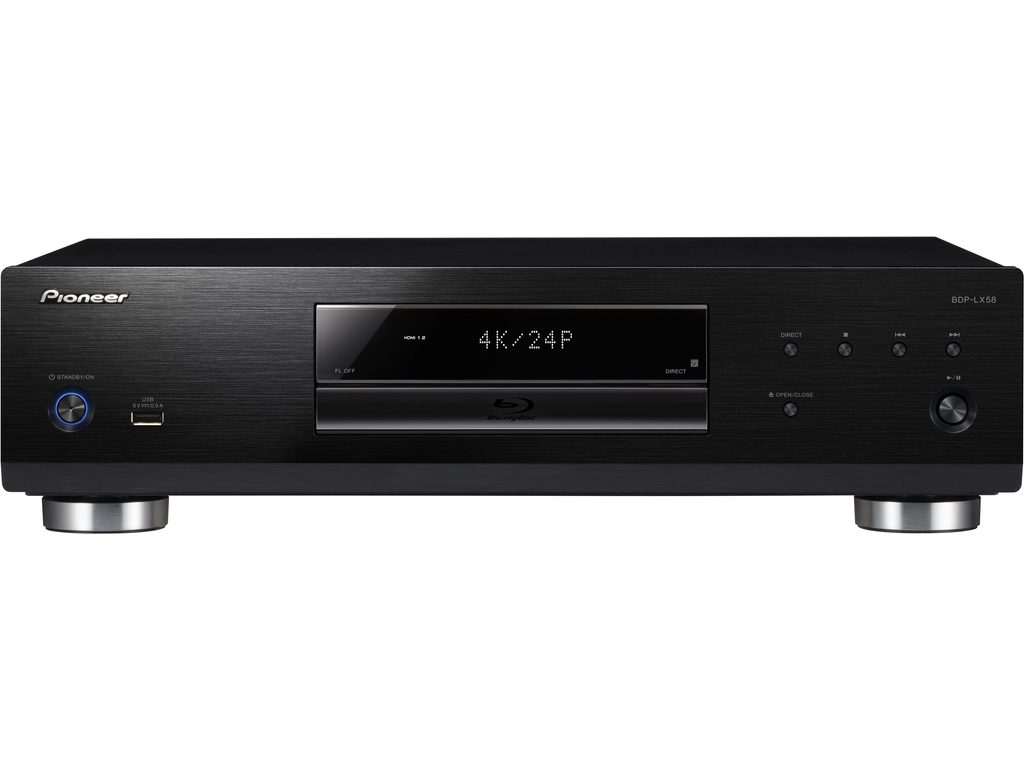 Pioneer BDP-LX58-K black - 4K Blu-ray Player - HomeCineSolutions