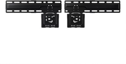 Samsung WMN-H50EB/XC melns sienas TV stiprinājums ar divām horizontālām sliedēm un centrālajām stiprinājuma plāksnēm