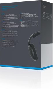 Ανοιχτά ακουστικά Sennheiser HD 560S, μαύρα, αριστερή πλευρική όψη, μαλακό τοξωτό τόξο, μεγάλα στρογγυλά αυτιά, μεταλλική σχάρα