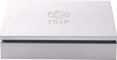 Digital transport Rose RSA720, set forfra, rektangulært sølvfarvet kabinet, logo og navn indgraveret på toppen