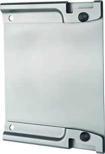 Vogel's EFA 8890 lysegrå vægbeslag i metal til fladskærm, rektangulær, 30x20cm, sidehuller, vægmontering