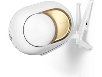 Devialet Gecko väggfäste med arm för Phantom Ultimate 108 dB Opéra de Paris, vit metall, sidovy