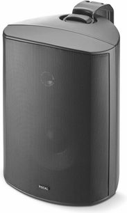 Focal 100 OD6 sort højttaler, cylindrisk form, sort gitter, synlig højttaler, håndtag øverst