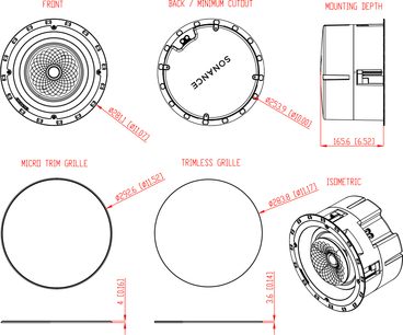 Visning af dimensioner