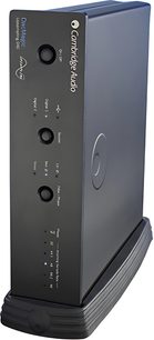 Cambridge Audio DAC Magic sort audio-konverter, set forfra, 3 drejeknapper, 2 jackstik, mat sort finish
