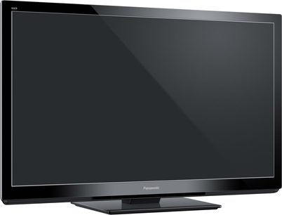 Televisore Panasonic TX-P50GT30E, schermo piatto nero spento, vista frontale