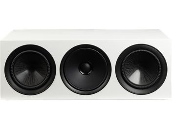 Boxă centrală Paradigm Premier 520LCR v2 alb satinat, față albă cu trei difuzoare negre văzute din față