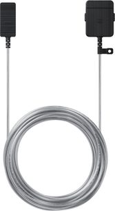 Samsung VG-SOCR15/XC digitalt optisk kabel i grå, set forfra, stik i enderne, rullet op i en cirkel