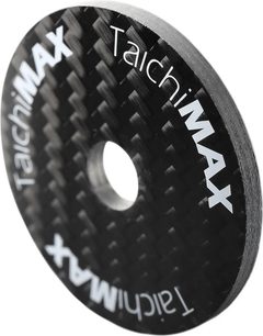 Antivibrační tlumič Ungnoi Taichi MAX černý, disk s centrálním otvorem s karbonovým vzorem a bílým označením