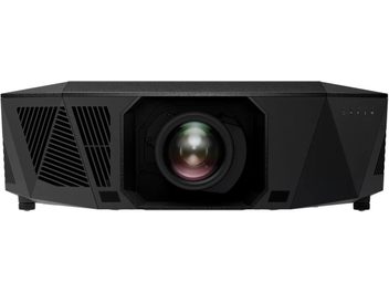 Epson EH-QL3000 projektor sort, frontvisning, central linse, sideventilationsgitre, knapper til højre